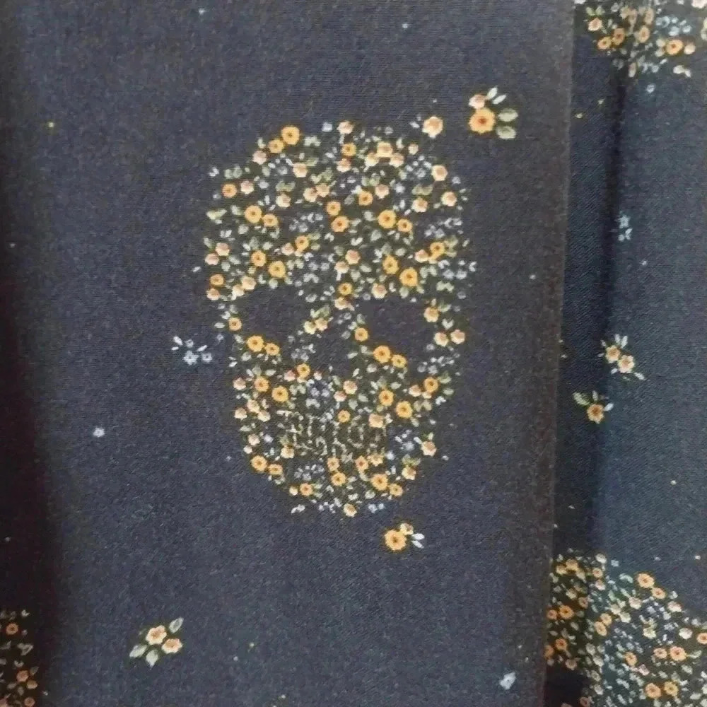 Torrid Challis Button Down Dolman Top, Size 00 - image 4